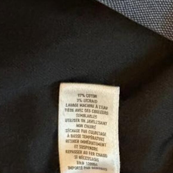 Bonobos "Blue Grey" Stretch Weekday Warrior Slim Fit Dress Pant - 33 x 34 - Picture 15 of 16